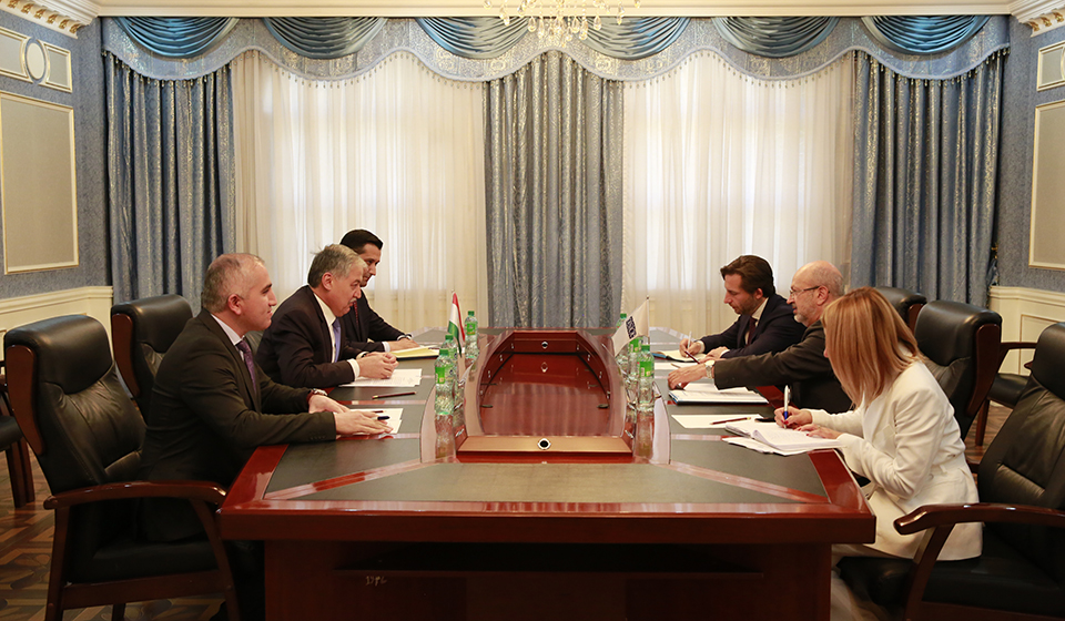 Meeting of the Minister of Foreign Affairs of Tajikistan with the OSCE High Commissioner on National Minorities