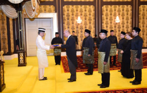Ambassador of Tajikistan presented his credentials to the King of Malaysia