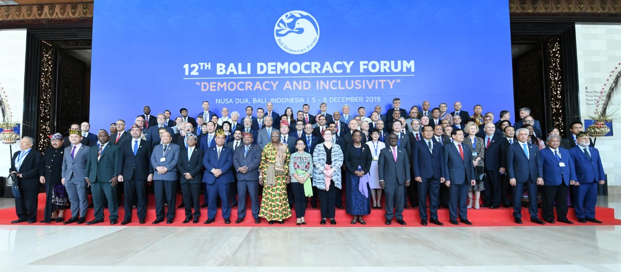 Ambassador’s participation in the Bali Democratic Forum