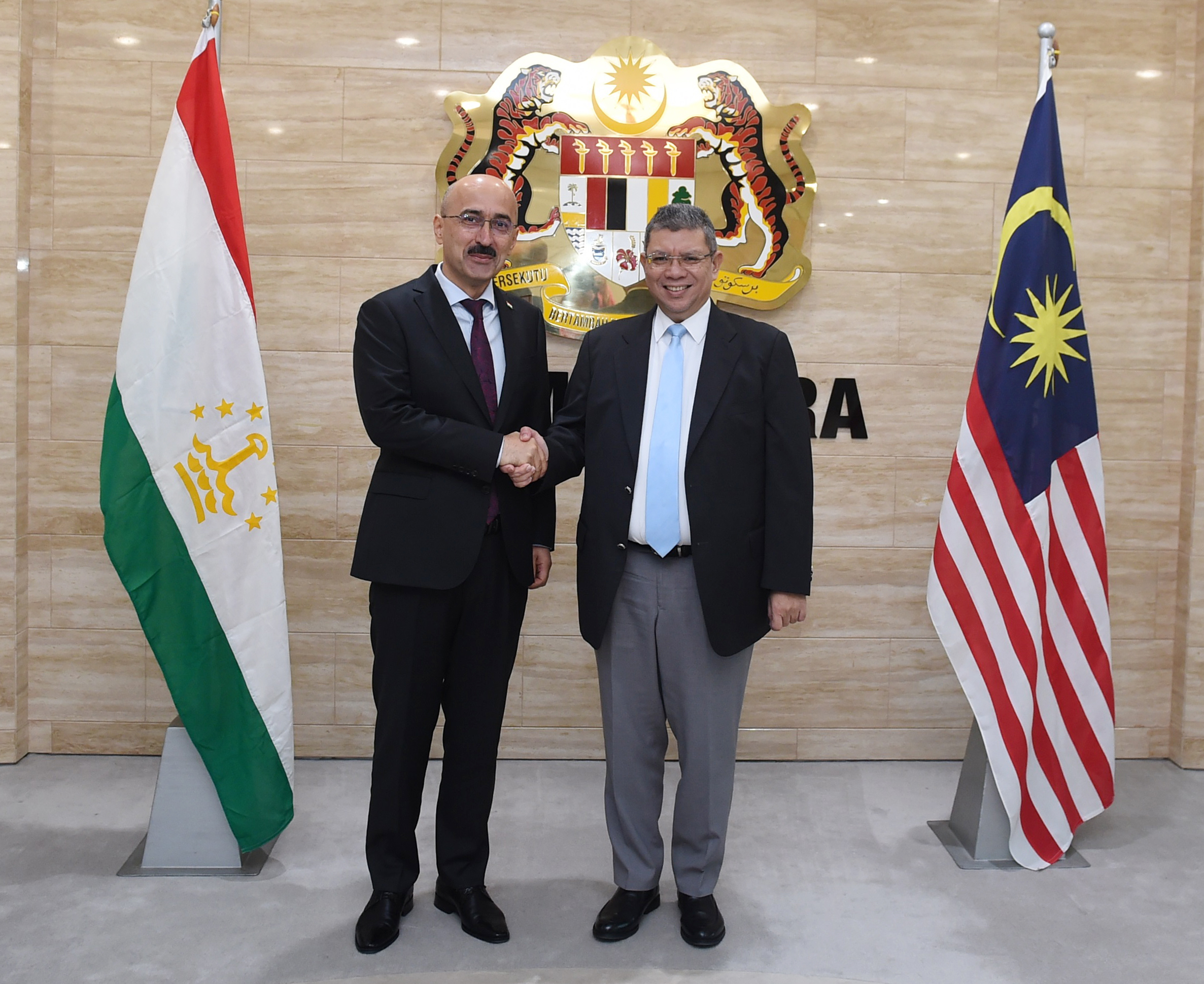 Meeting of the Ambassador of the Republic of Tajikistan with the Minister of Foreign Affairs of Malaysia
