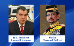 Congratulatory message to the Sultan of Brunei Darussalam