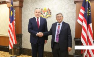 Meeting of the Minister of Foreign Affairs with the Speaker of the House of Representatives of Parliament of Malaysia