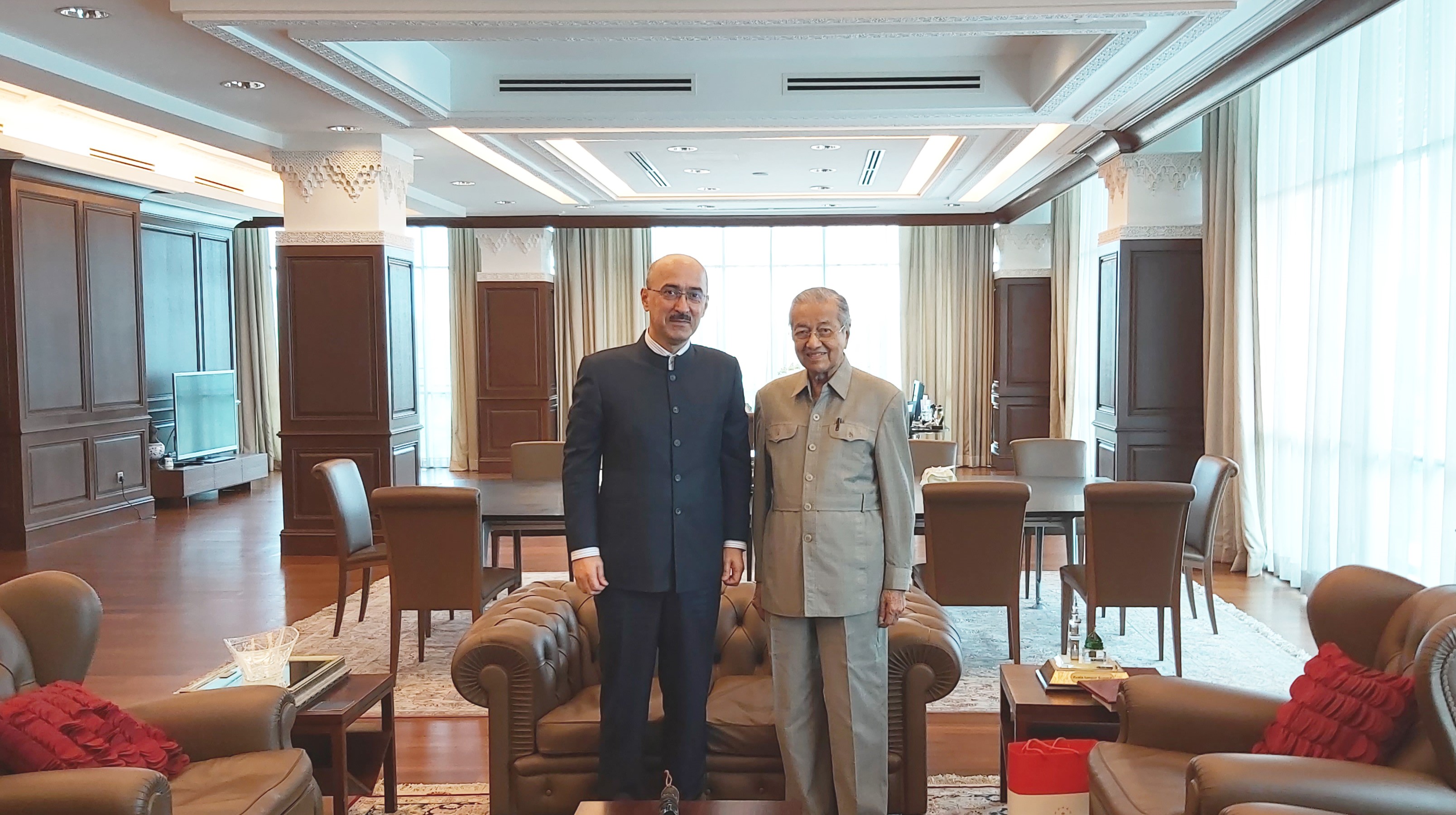 Meeting of the Ambassador with Tun Dr. Mahathir Bin Mohamad
