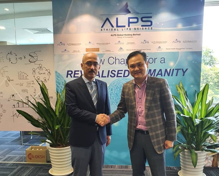 Meeting with CEO of Alps medical center