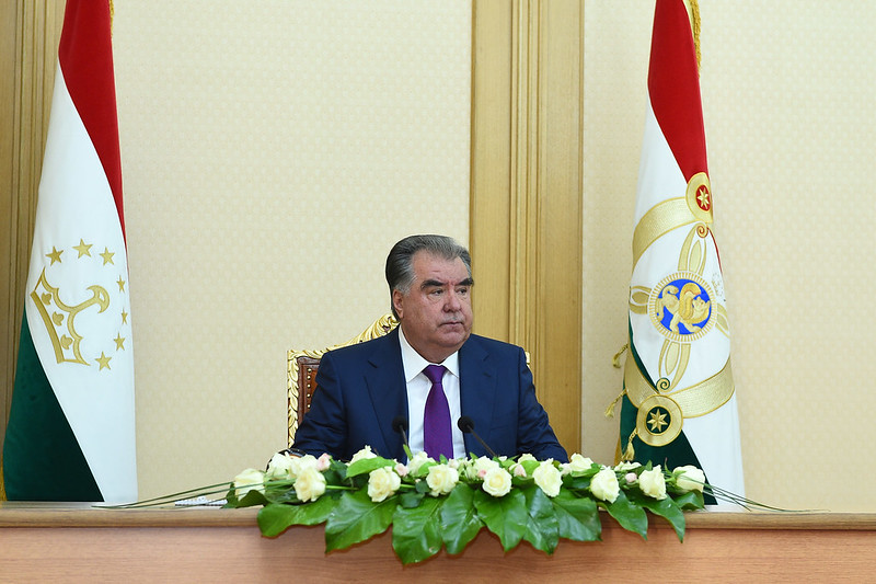 Participation in the first session of the National Assembly of the Supreme Assembly of Tajikistan