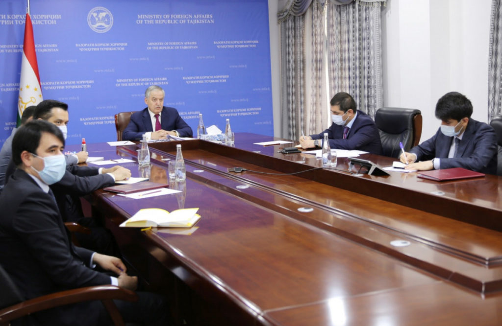 Video conference of the Ministers of Foreign Affairs of Central Asia and the EU