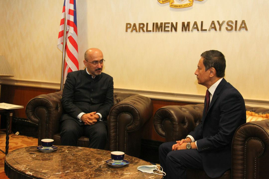 Meeting of Ambassador with the Speaker of Dewan Rakyat of Malaysia