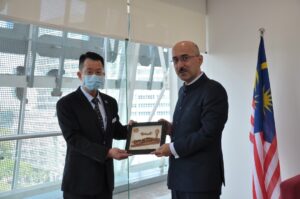 Meeting of the Ambassador of the Republic of  Tajikistan to Malaysia with Chief Executive Officer of  Civil Aviation Authority of Malaysia and Under Secretary of Aviation Division Ministry of Transport Malaysia
