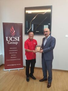 Meeting of the Ambassador of the Republic of  Tajikistan to Malaysia with Founder and CEO of UCSI  Group
