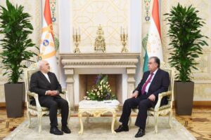 President Emomali Rahmon Receives the Iranian FM Zarif