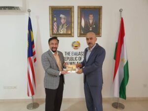 Meeting of the Ambassador of the Republic of  Tajikistan to Malaysia with Dato Akmal Arief Dr. Fauzi Deputy Group Chief Executive Officer of IJN Holdings SDN BHD