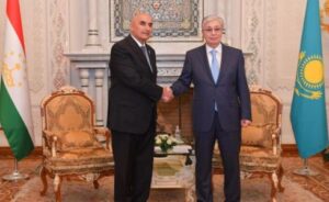 Representatives Assembly Speaker Zokirzoda Meets President of Kazakhstan Tokayev