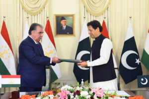 A Package of Agreements Signed Following Tajikistan-Pakistan Talks