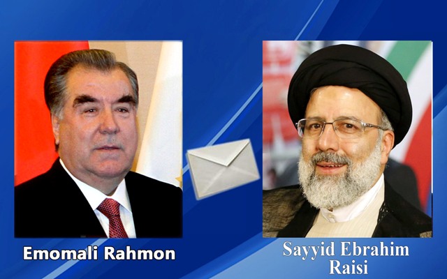 President Emomali Rahmon Congratulates Iran’s President-elect Raisi
