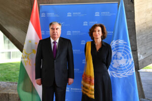 Meeting with UNESCO Director-General Audrey Azoulay
