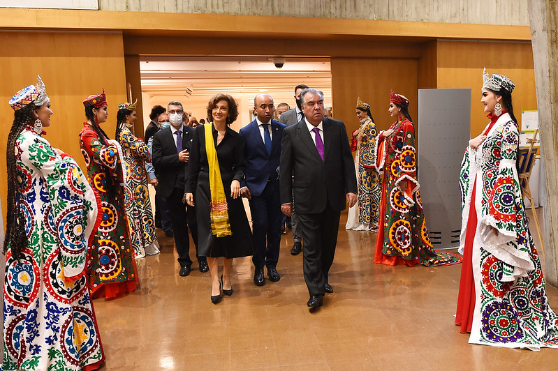 Participation in the opening ceremony of Tajikistan Day of Culture in UNESCO
