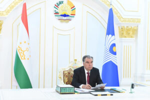 Participation in the meeting of the CIS Heads of State Council