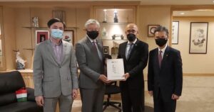Meeting of Ambassador of the Republic of Tajikistan with President ofNational Chamber of Commerce and Industry Malaysia (NCCIM)
