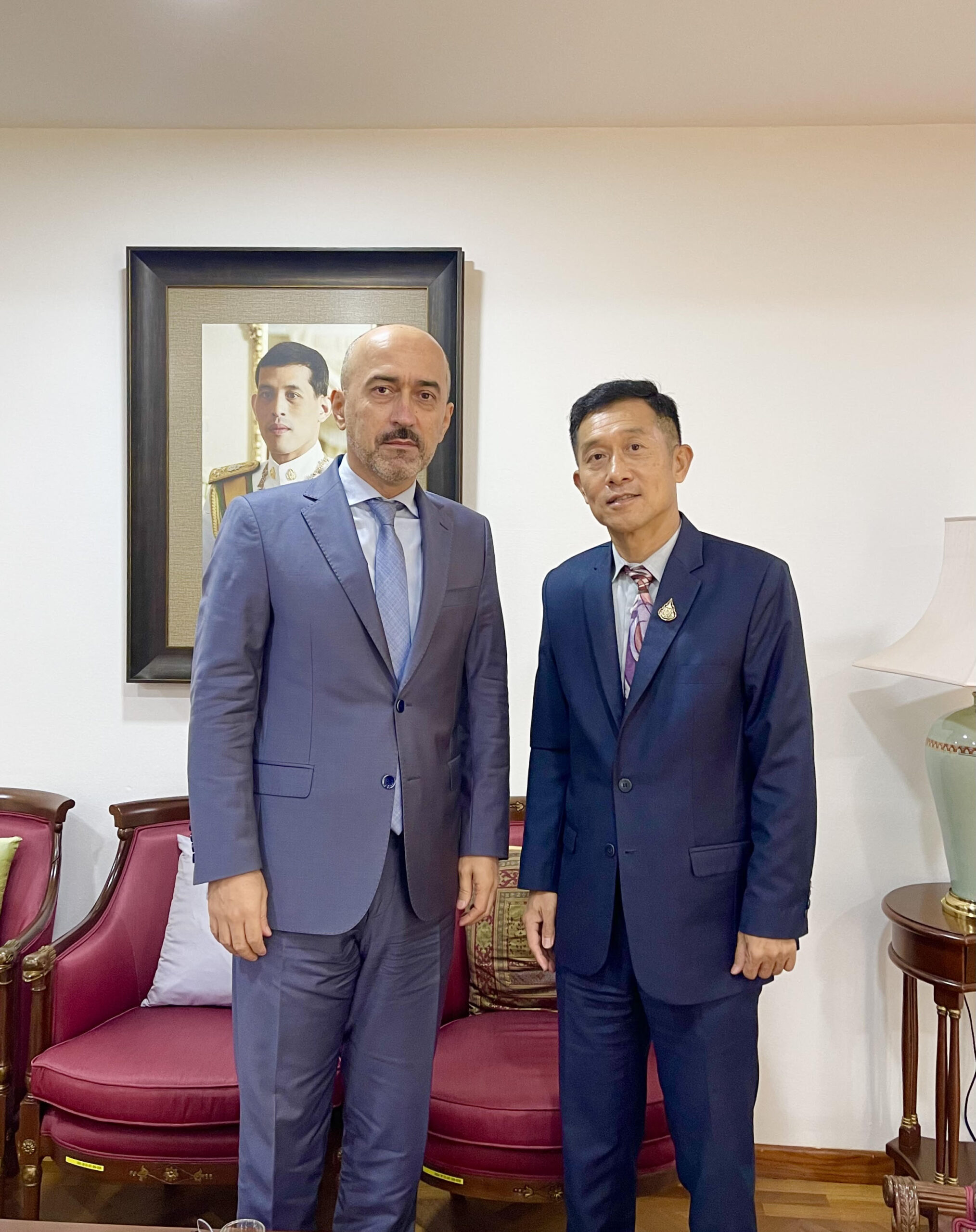 Meeting of Ambassador A. Qodiri with the Ambassador of Thailand to Malaysia