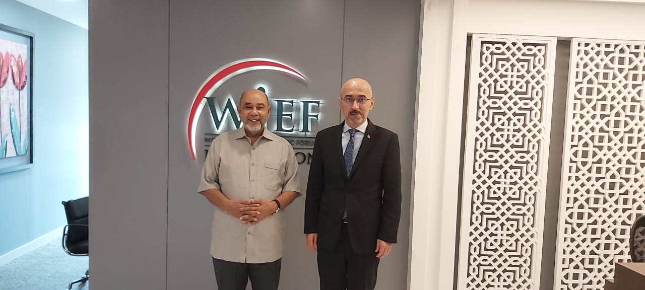 A courtesy call of the Ambassador of the Republic of Tajikistan to the Chairman of the World Islamic Economic Forum Foundation