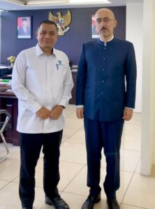 Meeting of the Ambassador with the Deputy Chairman for investment cooperation of the Ministry of Investment of the Republic of Indonesia