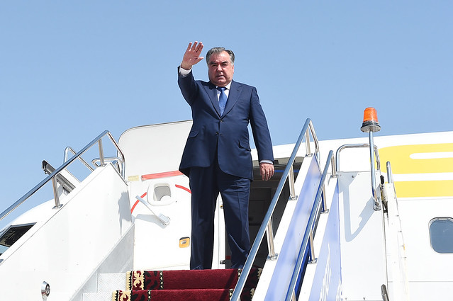 President Emomali Rahmon Leaves for Uzbekistan to Attend SCO Summit