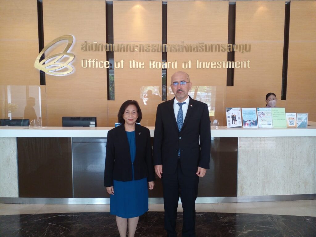 Meeting of Ambassador with the Deputy of the Secretary General of Board of Investment of Thailand