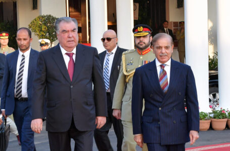 Official welcoming ceremony at the residence of the Prime Minister of the Islamic Republic of Pakistan