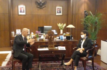 Meeting of Ambassador of Tajikistan with Minister of Foreign Affairs of Indonesia