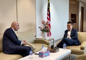 Meeting of Ambassador with Deputy Minister of International Trade and Industry