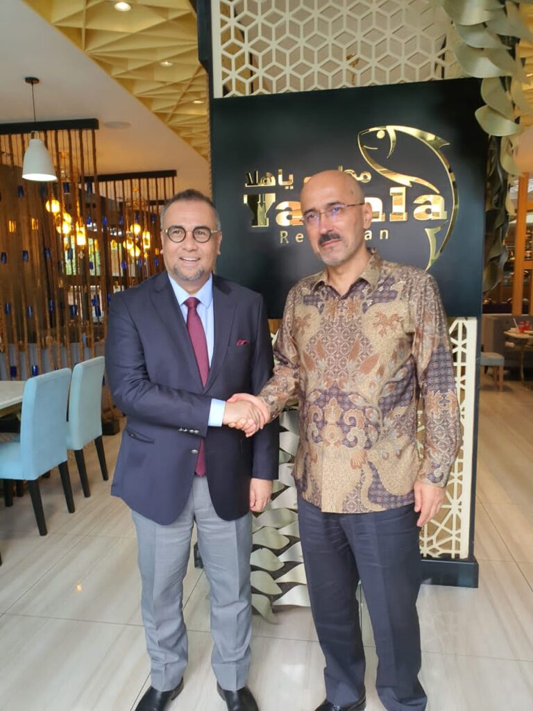 Meeting of Ambassador with the Chairman of Education Malaysia Global Services  