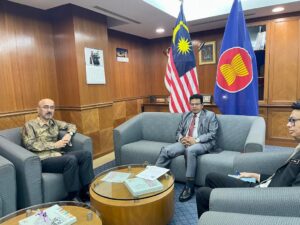 Meeting of Ambassador with Chief of Protocol of the Ministry of Foreign Affairs of Malaysia