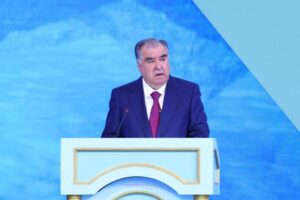 President of Tajikistan Emomali Rahmon attends the 3rd International Conference on the International Decade of Action «Water for Sustainable Development, 2018-2028»