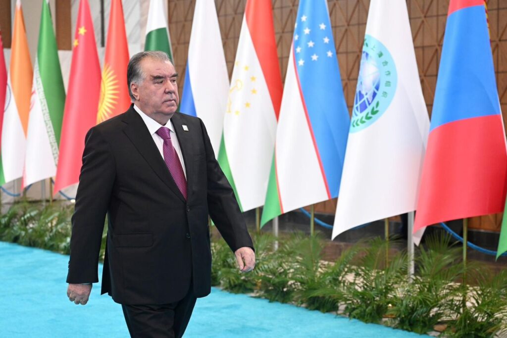 Participation in the meeting of the SCO Council of Heads of State