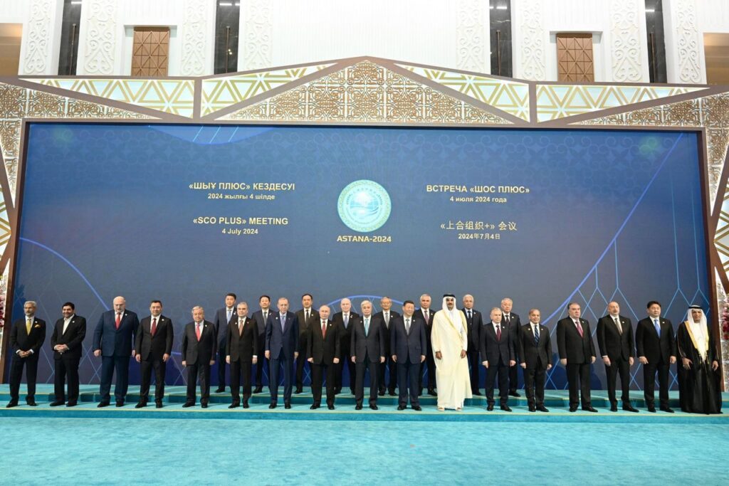 Participation in the “SCO Plus” Meeting