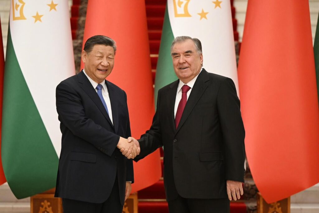 High-level meetings and negotiations between Tajikistan and China