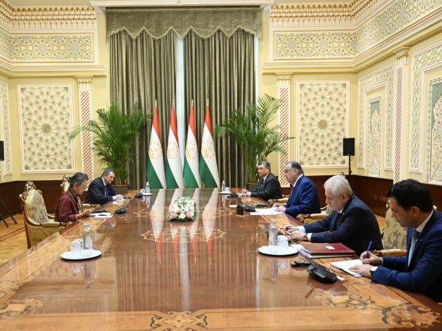 Meeting of the President of the Republic of Tajikistan with UN Under-Secretary-General, Executive Secretary of ESCAP