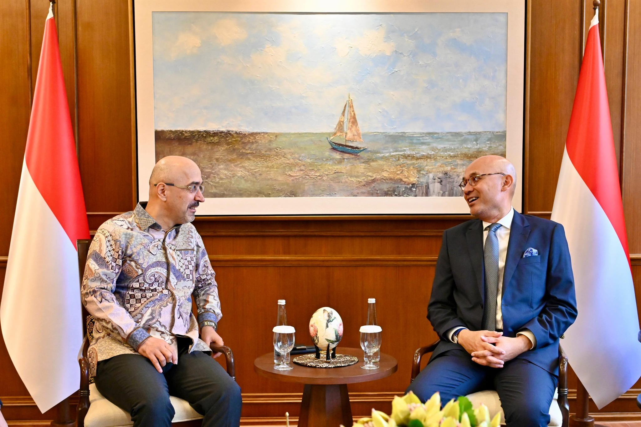 Meeting of Ambassador with Vice Minister of Foreign Affairs of the Republic of Indonesia