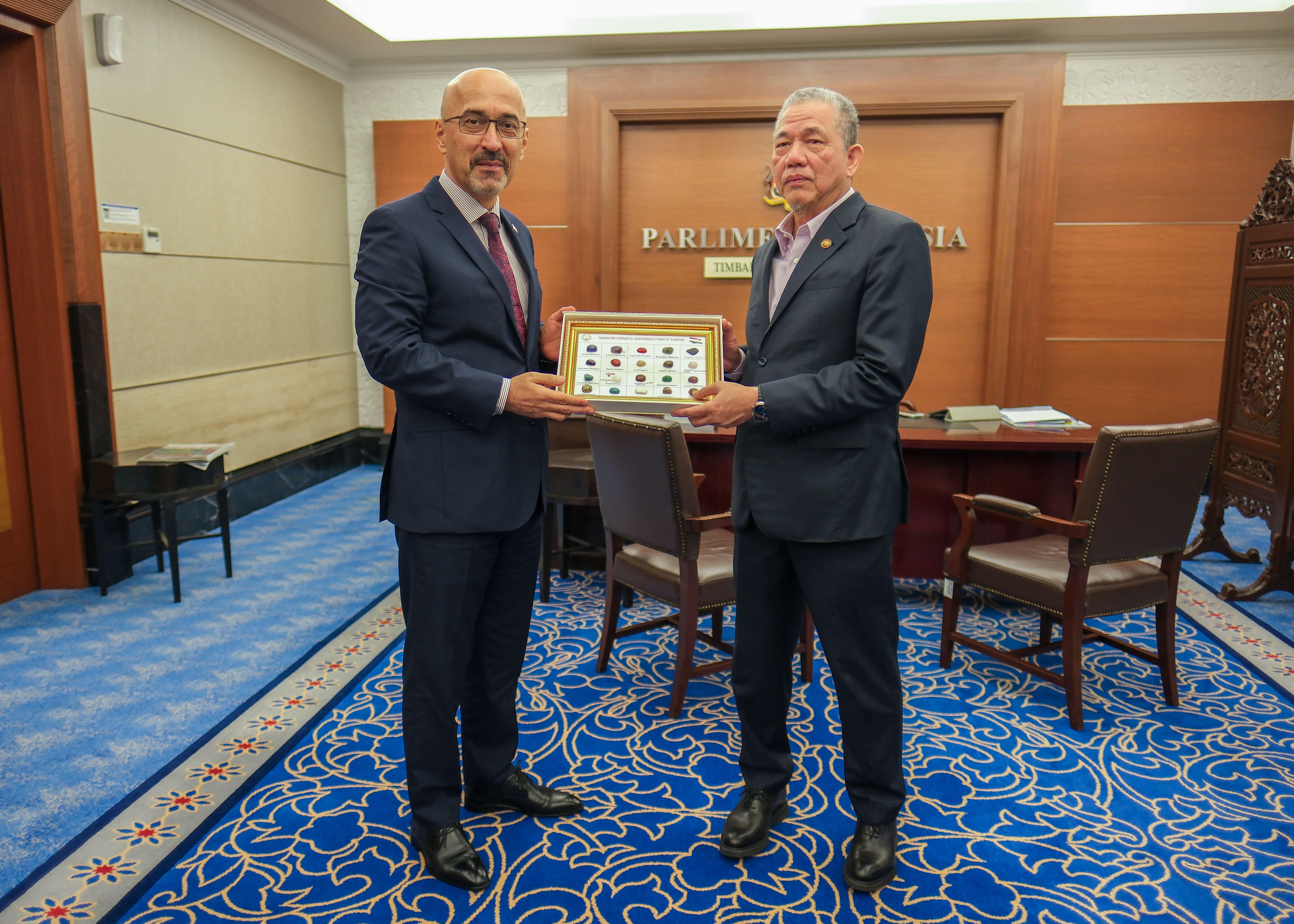 Meeting of the Ambassador with the Deputy Prime Minister of Malaysia