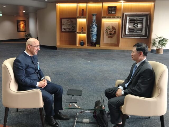 Meeting with the Permanent Representative of China to UNESCAP