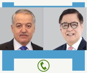Telephone conversation between the Foreign Ministers of Tajikistan and Thailand